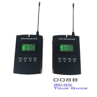 008B Bi - Directional Professional Guide ระบบส่งสัญญาณพร้อมหูฟัง